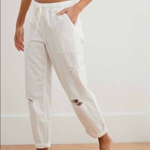 Aerie Distressed Drawstring Pants